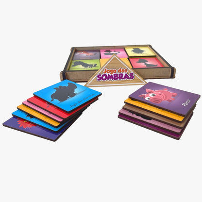 Brinquedo Jogo das Sombras Pedagógico
