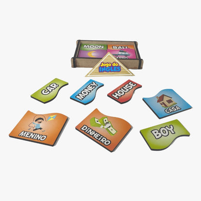 Brinquedo Jogo do Inglês Pedagógico