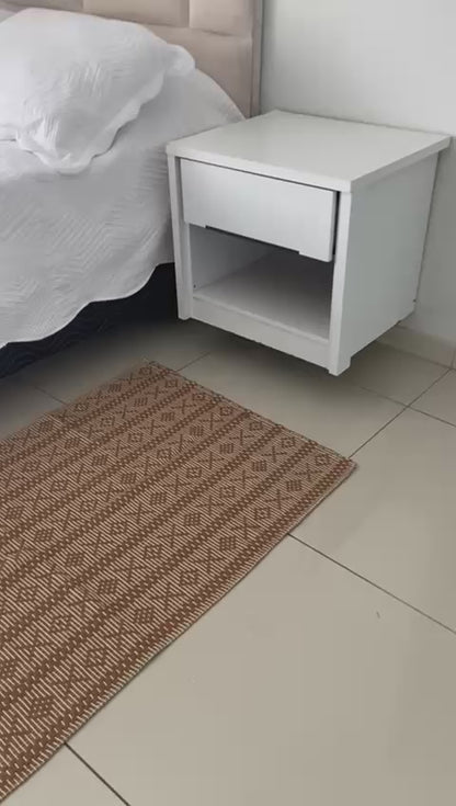 Tapete Médio Algodão Itatiaia Caramelo