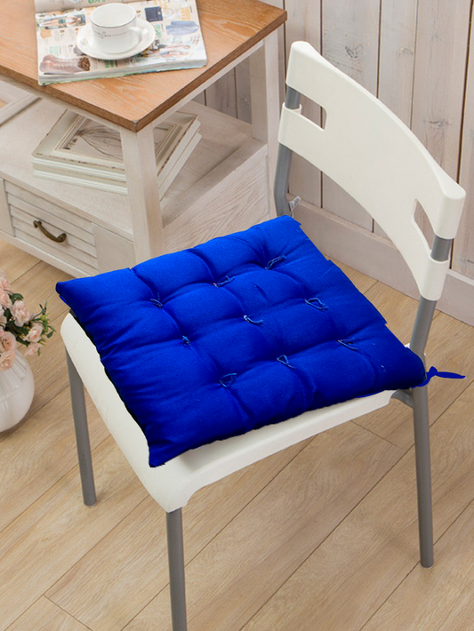 Almofada para Cadeira Futon Azul Liso