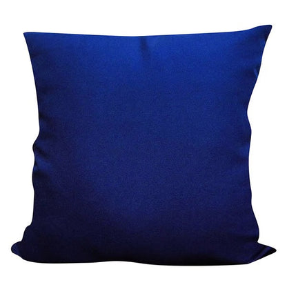 Capa de Almofada Oxford Lisa Azul 45x45 ou 65x65