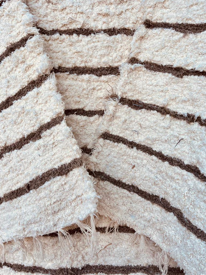 Jogo de Passadeira Felpudo Camurça Listra Fina G