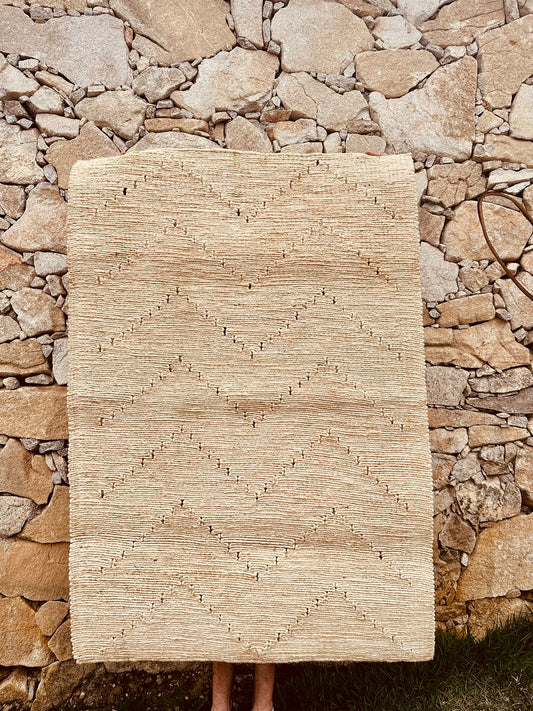 Tapete Médio Sisal Cru 1,0x1,5m