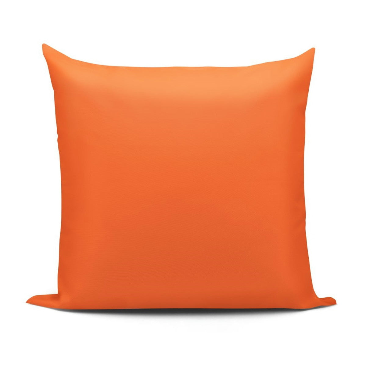 Capa de Almofada Oxford Lisa Laranja 45x45 ou 65x65