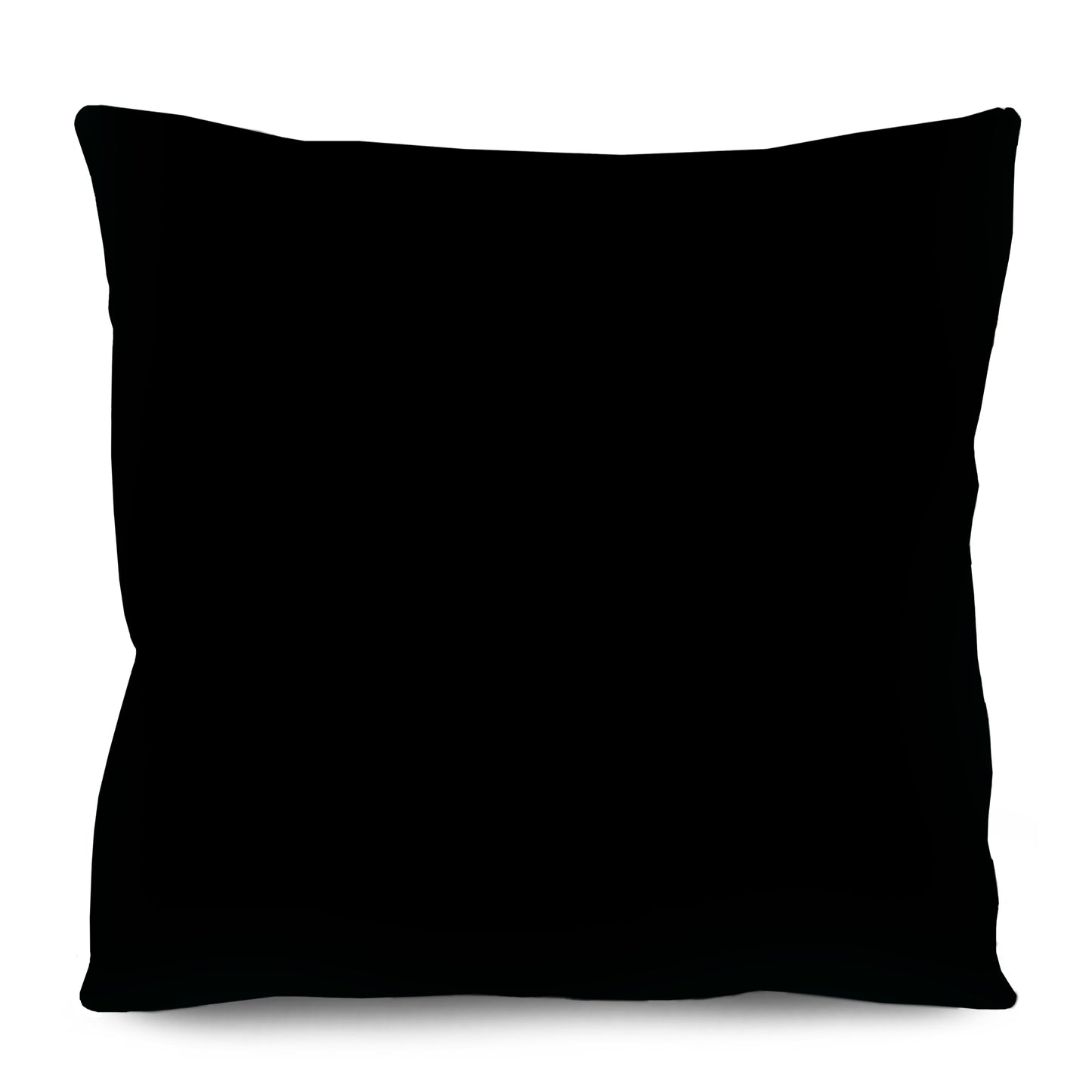 Capa de Almofada Oxford Lisa Preta 45x45 ou 65x65