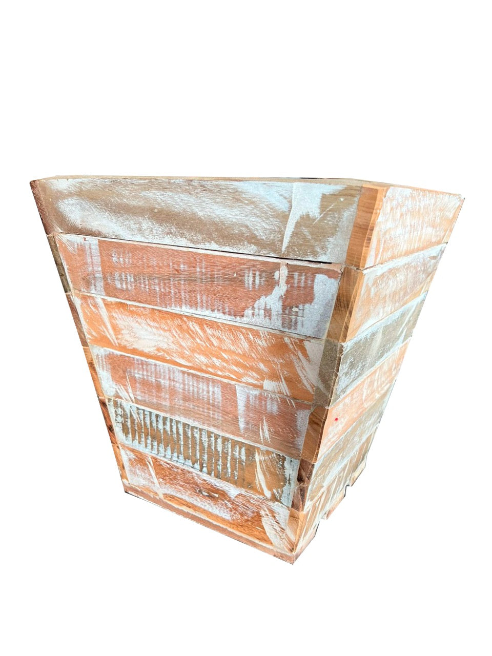 Cachepô em Madeira de Demolição G