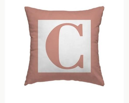 Capa de Almofada Letras 45x45