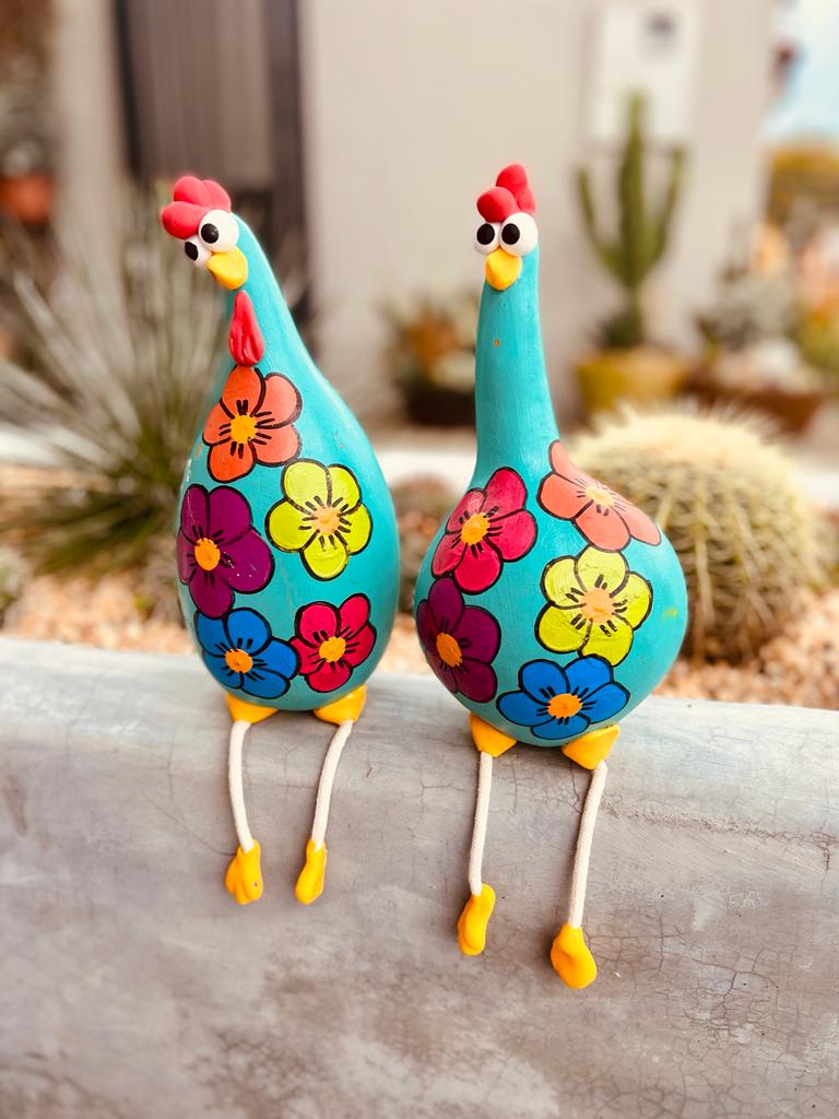 Galinha em Cabaça Par Tifanny Floral