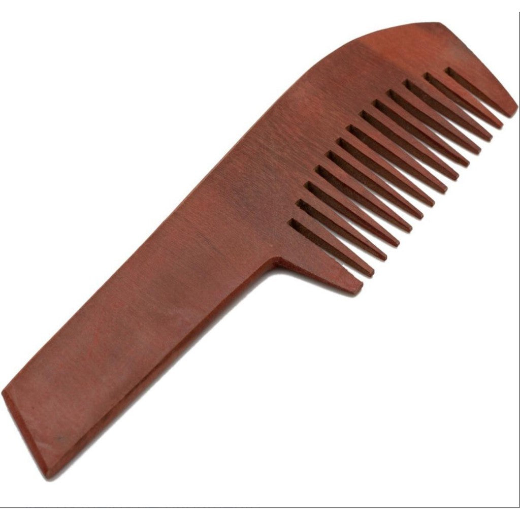 Pente de Madeira Anti Frizz para Cabelo