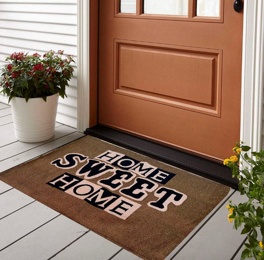 Capacho Tapete Entrada Home Sweet Home