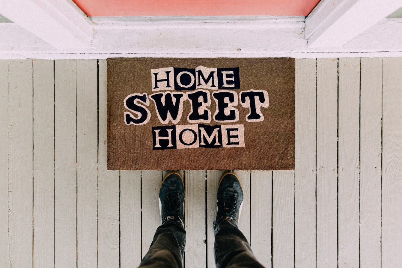 Capacho Tapete Entrada Home Sweet Home